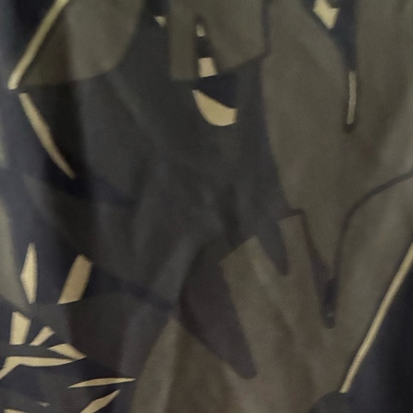 Marika Sport Palm Printed Capri Athletic Active Leggings Olive M - Picture 5 of 11